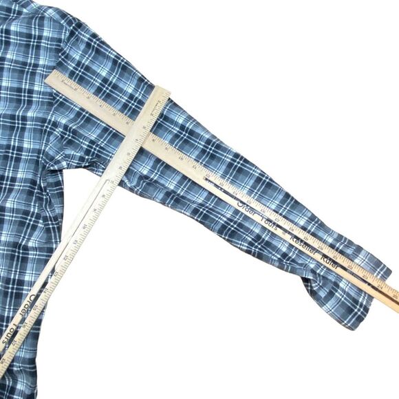 Polo Ralph Lauren Shirt Mens Size XL Gray Plaid Collared Button Down Slim Fit - Picture 5 of 9